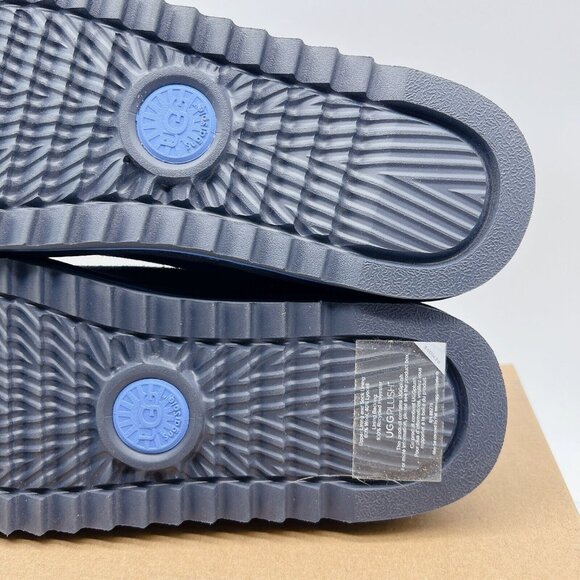 UGG TASMAN CALI WAVE BLUE SUEDE/ SHEEPWOOL SLIPPERS S/N 1136700 Mens US 11 D - Picture 11 of 14